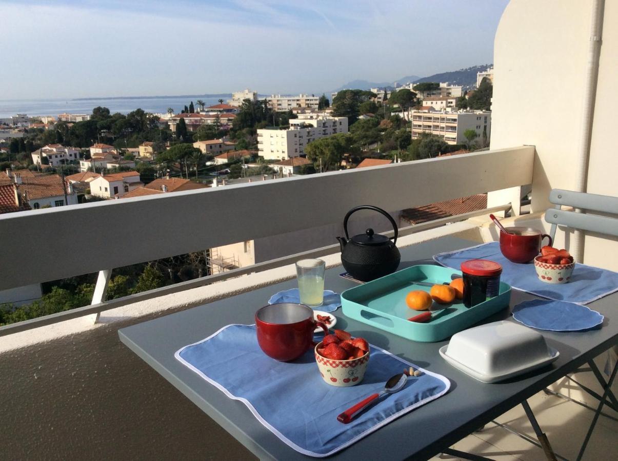 Appartement Vue Mer Panoramique 앙티브 외부 사진